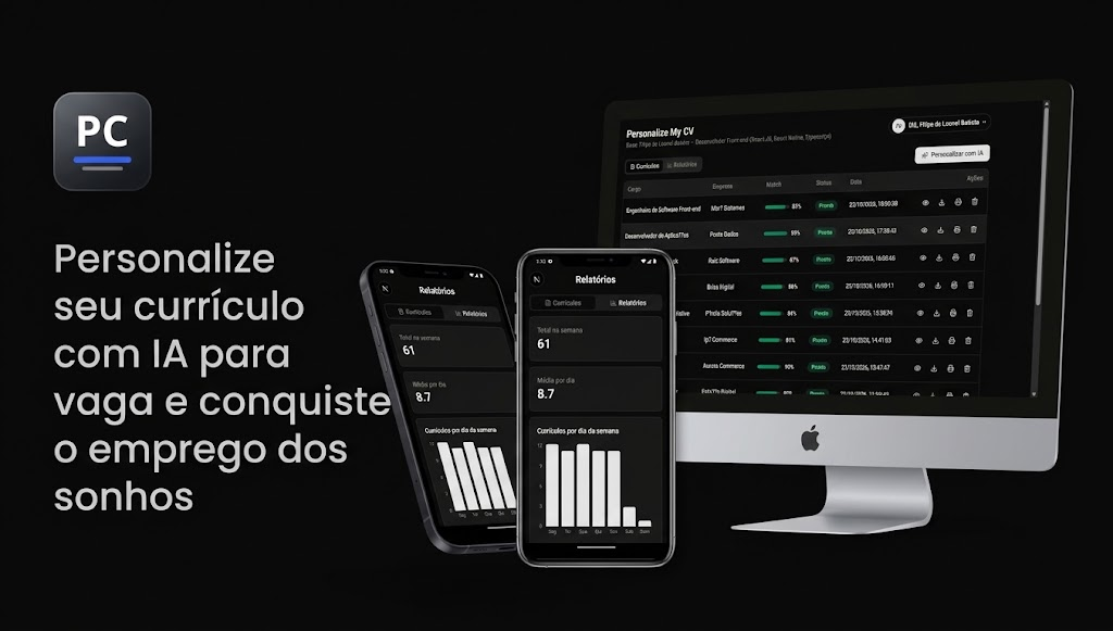 Personalize My CV: plataforma de personalização de currículos com IA