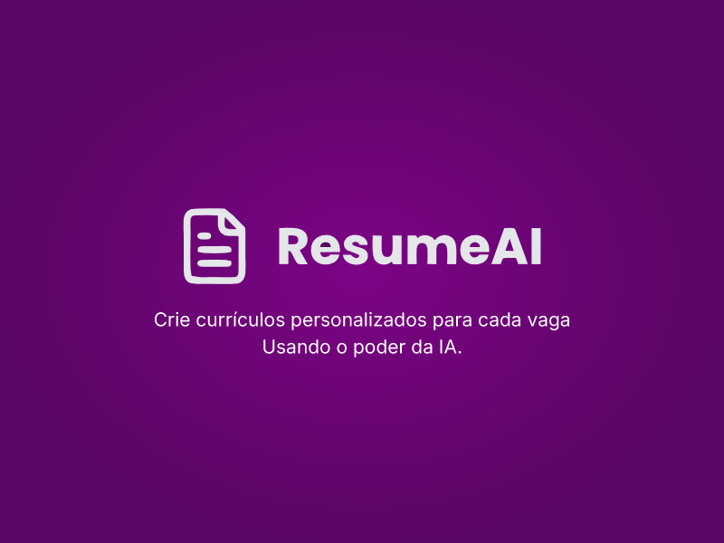 Resume AI CV